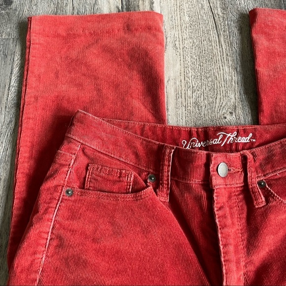 Universal Thread Corduroy High Rise Skinny Bootcut, size 2 - Picture 2 of 6